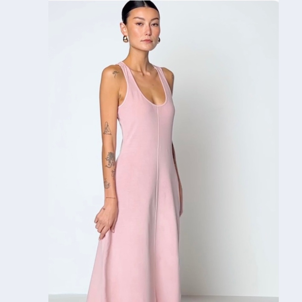 NWT Nation LA Merethe Midi Dress, Size S, in Violet Ice (Mauve)